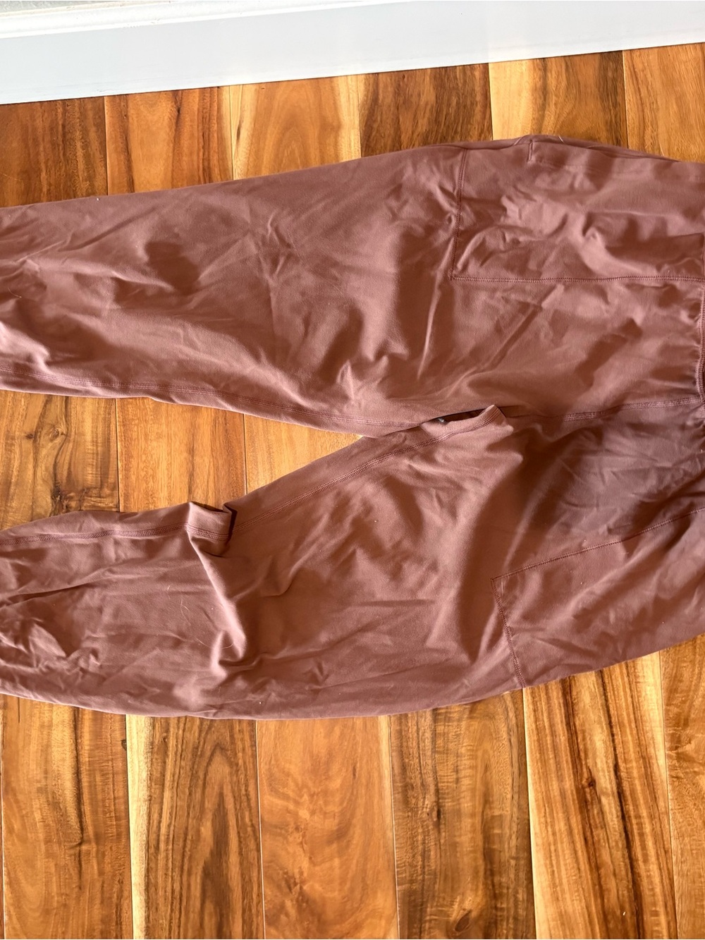 Athleta Deep Taupe High-Waist Leggings